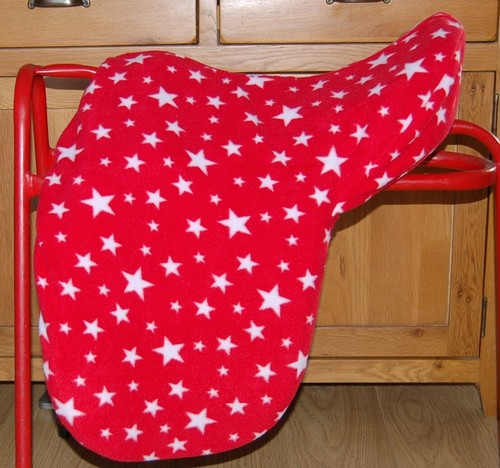 Fleece saddle cover - saddle, designed
