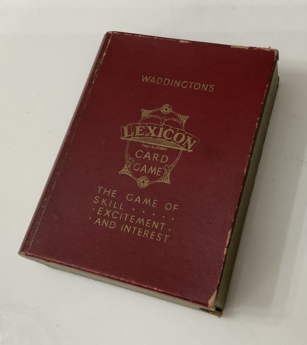 Vintage waddingtons lexicon - vintage,