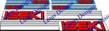 ISEKI tractor stickers / decals