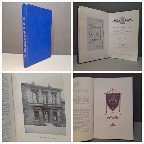 Vintage masonic book 100 years - masonic,
