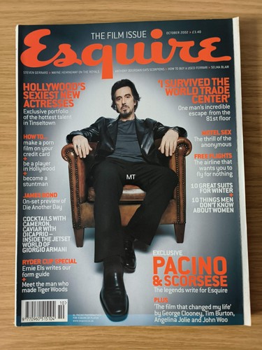 Esquire magazine october 2002 - magazine,