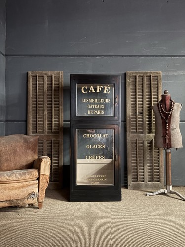 Vintage shop display - , cabinet