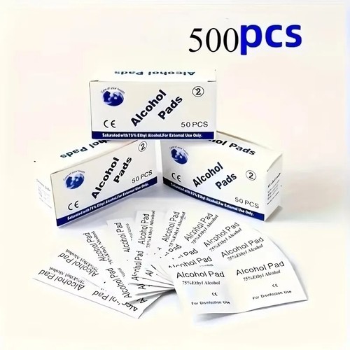 500 alcohol wipes - x,
