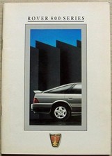 ROVER 800 SERIES Car Sales