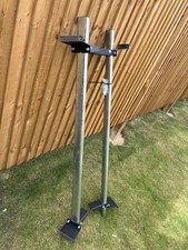 FIAT DOBLO ROOF RAIL RACK BAR PAIR MK2 2010 - 2015