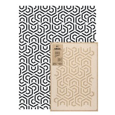 Reusable PLASTIC Wall STENCIL
