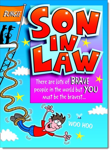 Doodlecards son law - doodlecards, son-in-law