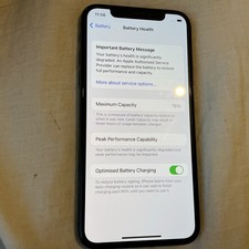 Apple iPhone X 64 GB Space