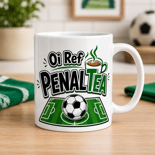 Football ref penal tea - football, penal-tea