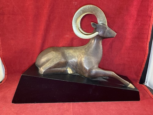 Art deco style cast - cast, metal