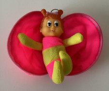 Vintage Bee Glo worm Doll Soft