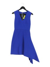 Roland Mouret Skater Midi Dress UK10 in Blue
