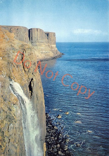 The kilt rock - rock, near