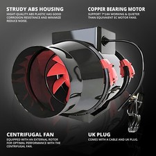 Powerful Inline Extractor Duct