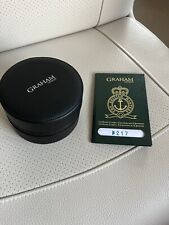 Graham Watch box and Certificate of Origin no 217/250