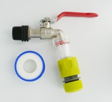 Brass Lever Butt Tap &3/4" BSP