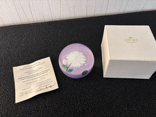 Dahlia Crystal Paperweight