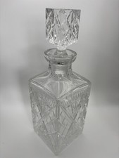Vintage Heavy Crystal Whiskey