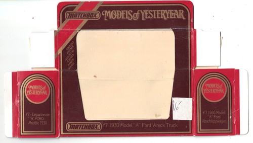 Matchbox models yesteryear - models, of