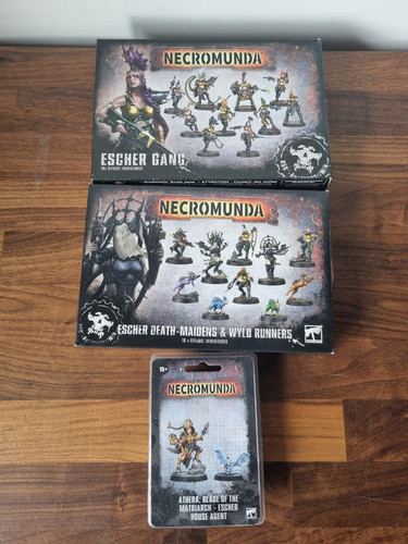 Boxed necromunda escher gang - necromunda,