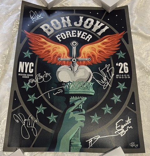 Bon jovi new york msg - msg, hand