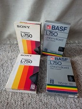 Betamax video tape bundle -