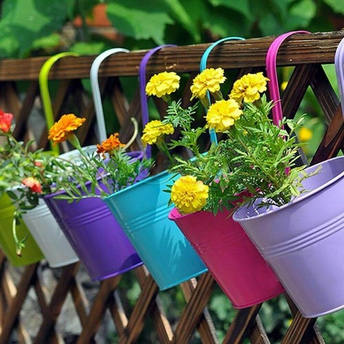 20pcs metal flower pot - metal,