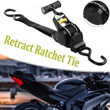 Automatic Retractable Ratchet Strap Heavy Duty Car Trailer Tie Down Strap UK