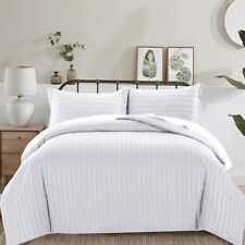 Luxury Duvet Cover Set Stripe Hotel Quilt Cover Bedding Sets Single Double King