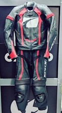 Spada Race School Ladies Leather 2 Piece Motorcycle Motorbike Sports Race Suit