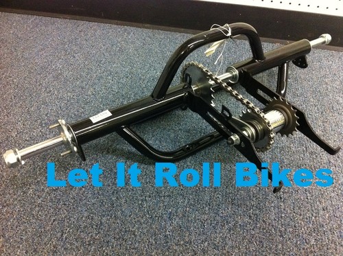 Black tricycle conversion kit - black,
