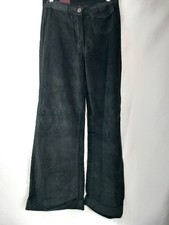 Spase Women's Black  Corduroy Flares W32 L32 Vintage 1990s BNWT