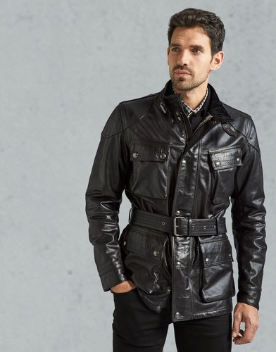 Belstaff leather trialmaster - leather,