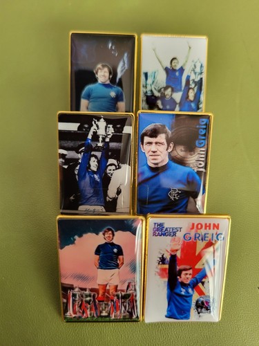 Rangers john greig pin badges - pin,