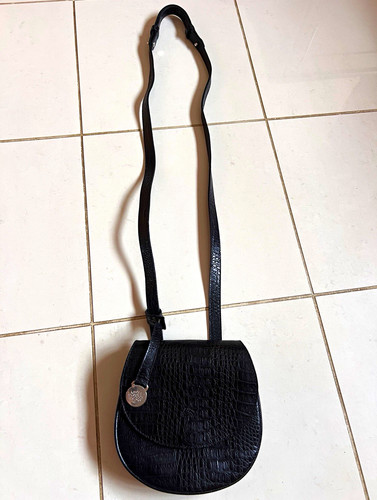 Mulberry black leather croc - mulberry,