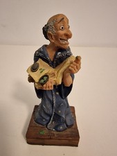 Discworld Clarecraft DW65 The Bursar In Mint Condition & Signed By Leigh Pamment