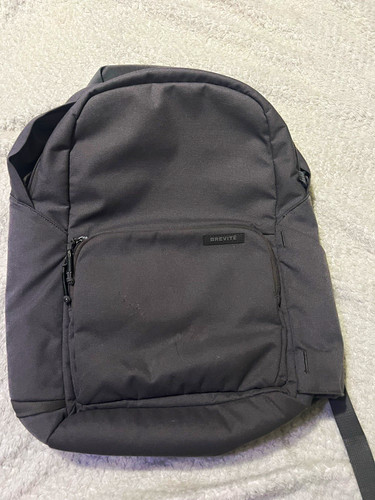 Brevite gray backpack solid - brevite,