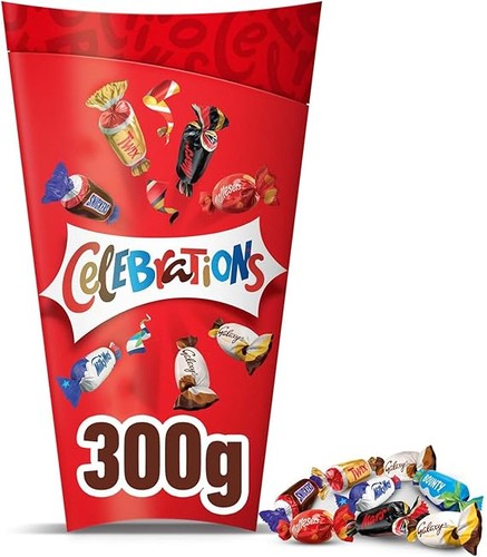 Celebrations chocolate gift - celebrations,