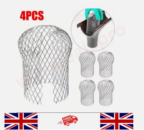 4pcs metal mesh gutter - metal,
