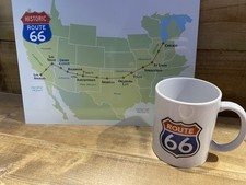 Route 66 Metal Sign And Mug