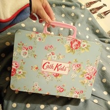 Rare Cath Kidson Child’s Ceramic Breakfast Set. floral. Unused 