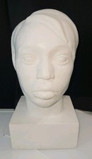 Vintage Plaster Bust Sculpture