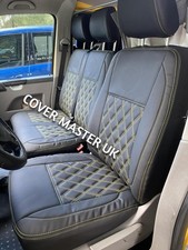 Fit With: VW Transporter T5 T6 Seat Covers 3 Seater 1+2 with 2 armrest covers