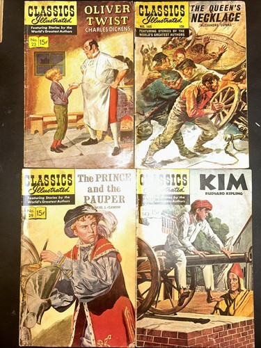 classics illustrated comic books