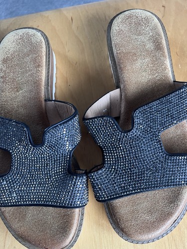 Size sparkly sandals - 4,