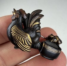 Antique japanese meiji shakudo - japanese,