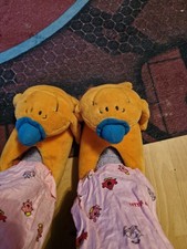 Mr Tickle Adult Slippers Size