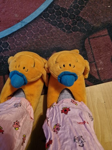 Tickle adult slippers size - mr,