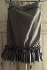 Daks Brown Designer Skirt  - Small