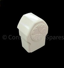 Ultraframe Chambered Glazing Bar End Cap CCTA001 White/Brown/Caramel/Grey/Black